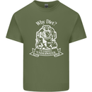 I'm Weightless Underwater Scuba Diving Mens Cotton T-Shirt Tee Top Military Green