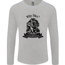 I'm Weightless Underwater Scuba Diving Mens Long Sleeve T-Shirt Sports Grey