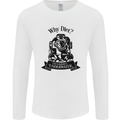 I'm Weightless Underwater Scuba Diving Mens Long Sleeve T-Shirt White