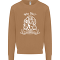 I'm Weightless Underwater Scuba Diving Mens Sweatshirt Jumper Caramel Latte
