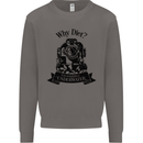 I'm Weightless Underwater Scuba Diving Mens Sweatshirt Jumper Charcoal