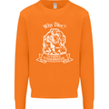 I'm Weightless Underwater Scuba Diving Mens Sweatshirt Jumper Orange
