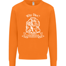 I'm Weightless Underwater Scuba Diving Mens Sweatshirt Jumper Orange