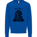I'm Weightless Underwater Scuba Diving Mens Sweatshirt Jumper Royal Blue