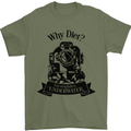 I'm Weightless Underwater Scuba Diving Mens T-Shirt Cotton Gildan Military Green