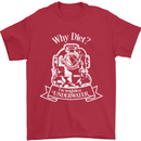 I'm Weightless Underwater Scuba Diving Mens T-Shirt Cotton Gildan Red