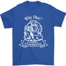I'm Weightless Underwater Scuba Diving Mens T-Shirt Cotton Gildan Royal Blue