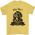 I'm Weightless Underwater Scuba Diving Mens T-Shirt Cotton Gildan Yellow