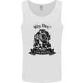 I'm Weightless Underwater Scuba Diving Mens Vest Tank Top White