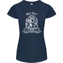 I'm Weightless Underwater Scuba Diving Womens Petite Cut T-Shirt Navy Blue