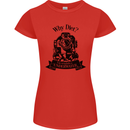 I'm Weightless Underwater Scuba Diving Womens Petite Cut T-Shirt Red