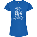 I'm Weightless Underwater Scuba Diving Womens Petite Cut T-Shirt Royal Blue