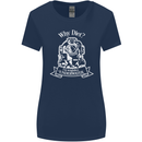 I'm Weightless Underwater Scuba Diving Womens Wider Cut T-Shirt Navy Blue