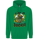I'm a Duckja Funny Duck Ninja Childrens Kids Hoodie Irish Green