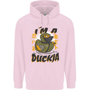 I'm a Duckja Funny Duck Ninja Childrens Kids Hoodie Light Pink