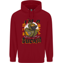 I'm a Duckja Funny Duck Ninja Childrens Kids Hoodie Red