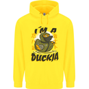 I'm a Duckja Funny Duck Ninja Childrens Kids Hoodie Yellow