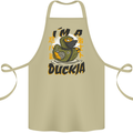 I'm a Duckja Funny Duck Ninja Cotton Apron 100% Organic Khaki
