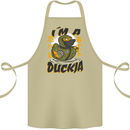 I'm a Duckja Funny Duck Ninja Cotton Apron 100% Organic Khaki