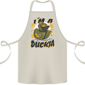 I'm a Duckja Funny Duck Ninja Cotton Apron 100% Organic Natural