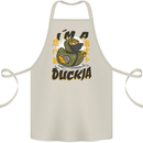 I'm a Duckja Funny Duck Ninja Cotton Apron 100% Organic Natural