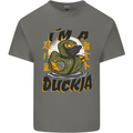 I'm a Duckja Funny Duck Ninja Kids T-Shirt Childrens Charcoal