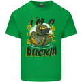 I'm a Duckja Funny Duck Ninja Kids T-Shirt Childrens Irish Green