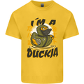 I'm a Duckja Funny Duck Ninja Kids T-Shirt Childrens Yellow