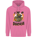 I'm a Duckja Funny Duck Ninja Mens 80% Cotton Hoodie Azelea