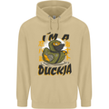 I'm a Duckja Funny Duck Ninja Mens 80% Cotton Hoodie Sand