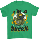 I'm a Duckja Funny Duck Ninja Mens T-Shirt 100% Cotton Irish Green