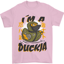 I'm a Duckja Funny Duck Ninja Mens T-Shirt 100% Cotton Light Pink