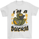 I'm a Duckja Funny Duck Ninja Mens T-Shirt 100% Cotton White
