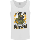 I'm a Duckja Funny Duck Ninja Mens Vest Tank Top White