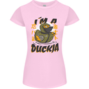 I'm a Duckja Funny Duck Ninja Womens Petite Cut T-Shirt Light Pink