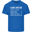 I'm a Landy Driver 4X4 Off Road Roadin Mens Cotton T-Shirt Tee Top Royal Blue