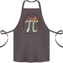 I'm a Maths Genius and Sloth Lover Funny Cotton Apron 100% Organic Dark Grey