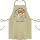 I'm a Maths Genius and Sloth Lover Funny Cotton Apron 100% Organic Khaki