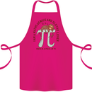 I'm a Maths Genius and Sloth Lover Funny Cotton Apron 100% Organic Pink
