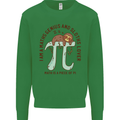 I'm a Maths Genius and Sloth Lover Funny Kids Sweatshirt Jumper Irish Green