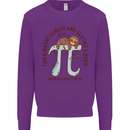 I'm a Maths Genius and Sloth Lover Funny Kids Sweatshirt Jumper Purple