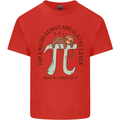 I'm a Maths Genius and Sloth Lover Funny Kids T-Shirt Childrens Red