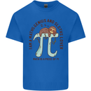 I'm a Maths Genius and Sloth Lover Funny Kids T-Shirt Childrens Royal Blue