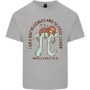 I'm a Maths Genius and Sloth Lover Funny Kids T-Shirt Childrens Sports Grey