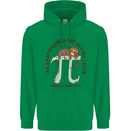 I'm a Maths Genius and Sloth Lover Funny Mens 80% Cotton Hoodie Irish Green