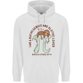 I'm a Maths Genius and Sloth Lover Funny Mens 80% Cotton Hoodie White