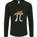 I'm a Maths Genius and Sloth Lover Funny Mens Long Sleeve T-Shirt Black