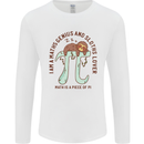 I'm a Maths Genius and Sloth Lover Funny Mens Long Sleeve T-Shirt White