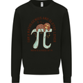 I'm a Maths Genius and Sloth Lover Funny Mens Sweatshirt Jumper Black