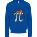 I'm a Maths Genius and Sloth Lover Funny Mens Sweatshirt Jumper Royal Blue